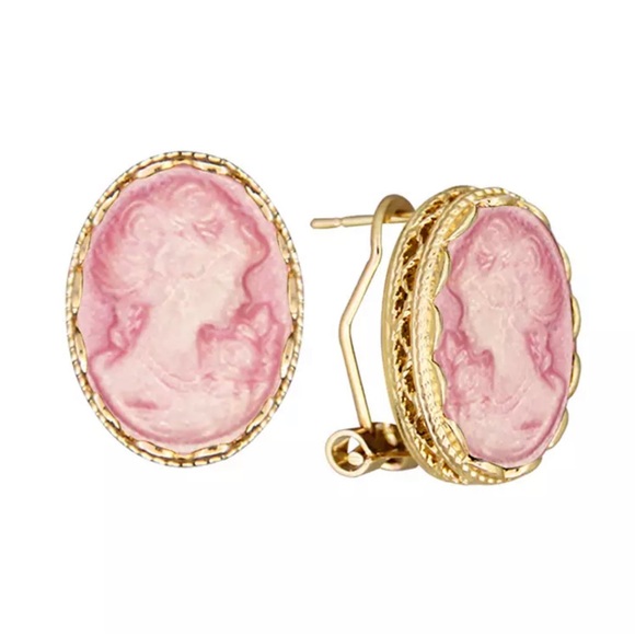 Pink cameo set - Picture 2 of 2